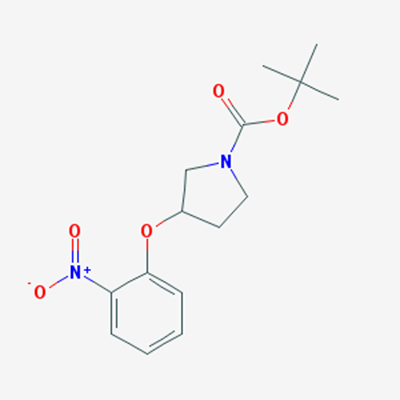 Picture of tert-Butyl 3-(2-nitrophenoxy)pyrrolidine-1-carboxylate