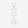 Picture of 1-((4-(4,4,5,5-Tetramethyl-1,3,2-dioxaborolan-2-yl)phenyl)sulfonyl)pyrrolidine