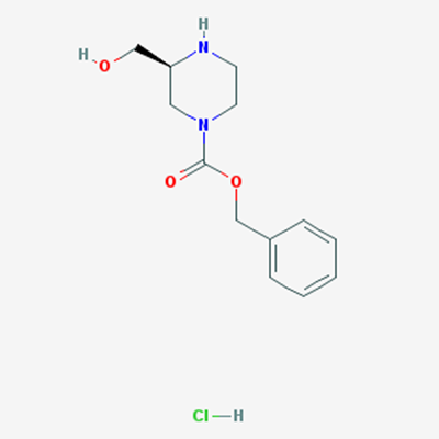 Picture of (S)-Benzyl 3-(hydroxymethyl)piperazine-1-carboxylate hydrochloride
