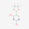 Picture of 2,4-Dimethoxy-5-(4,4,5,5-tetramethyl-1,3,2-dioxaborolan-2-yl)pyrimidine