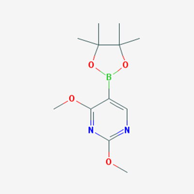 Picture of 2,4-Dimethoxy-5-(4,4,5,5-tetramethyl-1,3,2-dioxaborolan-2-yl)pyrimidine