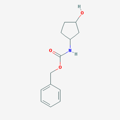 Picture of Benzyl (3-hydroxycyclopentyl)carbamate