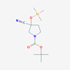 Picture of tert-Butyl 3-cyano-3-((trimethylsilyl)oxy)pyrrolidine-1-carboxylate