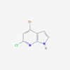 Picture of 4-Bromo-6-chloro-1H-pyrrolo[2,3-b]pyridine