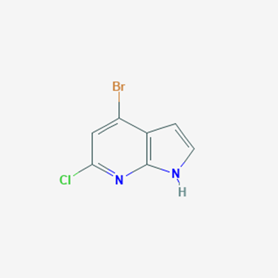 Picture of 4-Bromo-6-chloro-1H-pyrrolo[2,3-b]pyridine