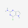 Picture of 4-Chloro-5H-pyrrolo[3,2-d]pyrimidin-2-amine