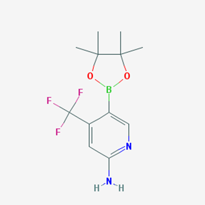 Picture of 5-(4,4,5,5-Tetramethyl-1,3,2-dioxaborolan-2-yl)-4-(trifluoromethyl)pyridin-2-amine