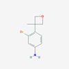 Picture of 3-Bromo-4-(3-methyloxetan-3-yl)aniline