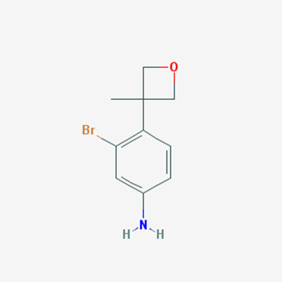 Picture of 3-Bromo-4-(3-methyloxetan-3-yl)aniline