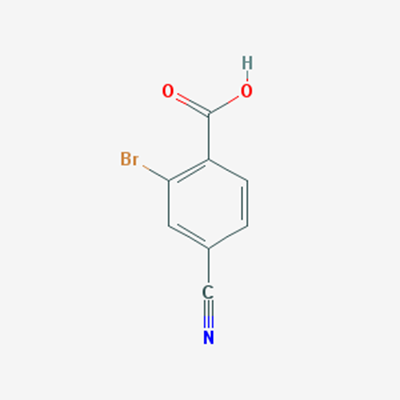 Picture of 2-Bromo-4-cyanobenzoic acid