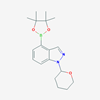 Picture of 1-(Tetrahydropyran-2-yl)-4-(4,4,5,5-tetramethyl[1,3,2]dioxaborolan-2-yl)-1H-indazole