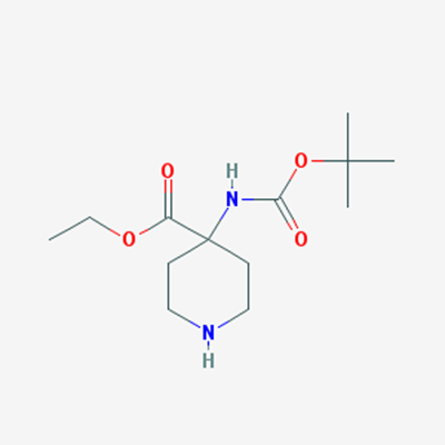 Picture of Ethyl 4-((tert-butoxycarbonyl)amino)piperidine-4-carboxylate