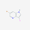 Picture of 6-Bromo-3-iodo-1H-pyrrolo[3,2-b]pyridine