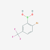 Picture of (2-Bromo-5-(trifluoromethyl)phenyl)boronic acid