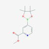 Picture of Methyl 4-(4,4,5,5-tetramethyl-1,3,2-dioxaborolan-2-yl)picolinate