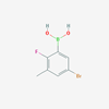 Picture of (5-Bromo-2-fluoro-3-methylphenyl)boronic acid