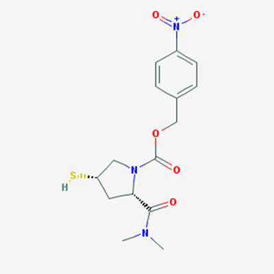 Picture of (2S,4S)-4-Nitrobenzyl 2-(dimethylcarbamoyl)-4-mercaptopyrrolidine-1-carboxylate