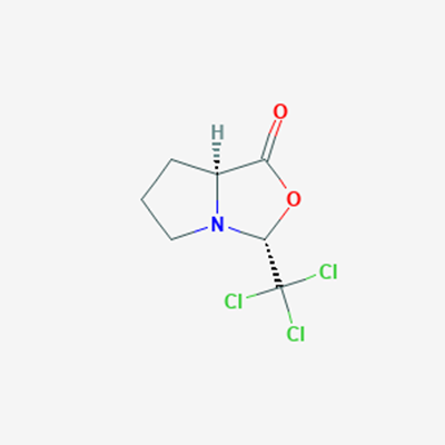 Picture of (3R,7aS)-3-(Trichloromethyl)tetrahydropyrrolo[1,2-c]oxazol-1(3H)-one