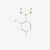 Picture of (2-Fluoro-4-methylphenyl)boronic acid