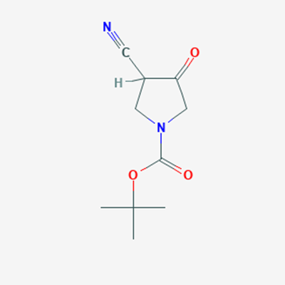 Picture of tert-Butyl 3-cyano-4-oxopyrrolidine-1-carboxylate