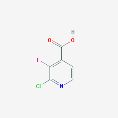 Picture of 2-Chloro-3-fluoroisonicotinic acid