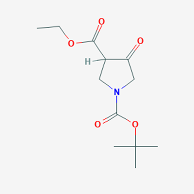 Picture of 1-tert-Butyl 3-ethyl 4-oxopyrrolidine-1,3-dicarboxylate