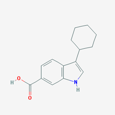 Picture of 3-Cyclohexyl-1H-indole-6-carboxylic acid