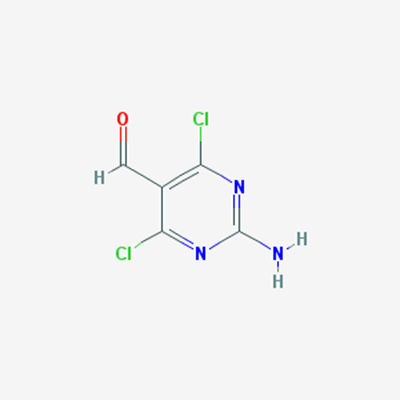 Picture of 2-Amino-4,6-dichloropyrimidine-5-carbaldehyde
