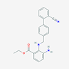 Picture of Ethyl 3-amino-2-(((2-cyano-[1,1-biphenyl]-4-yl)methyl)amino)benzoate