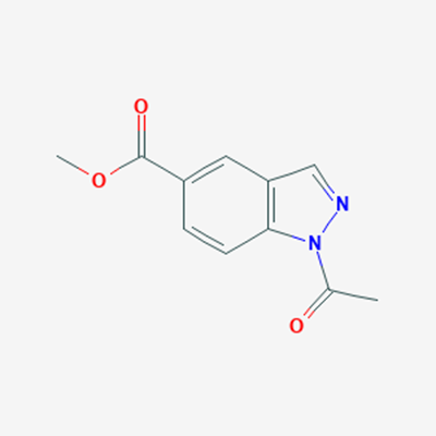 Picture of Methyl 1-acetyl-1H-indazole-5-carboxylate