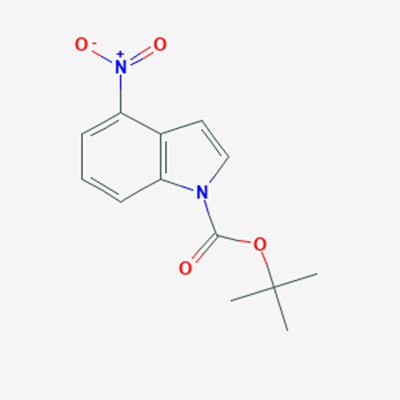 Picture of tert-Butyl 4-nitro-1H-indole-1-carboxylate