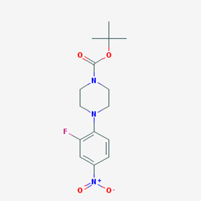 Picture of tert-Butyl 4-(2-fluoro-4-nitrophenyl)piperazine-1-carboxylate