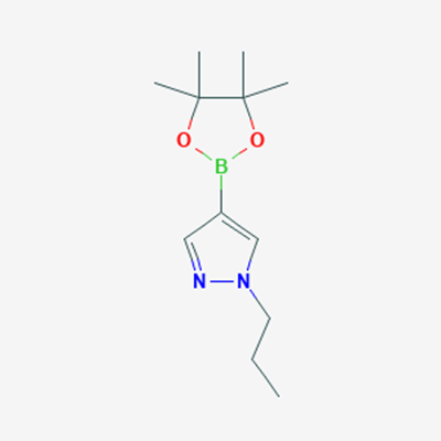 Picture of 1-Propyl-4-(4,4,5,5-tetramethyl-1,3,2-dioxaborolan-2-yl)-1H-pyrazole