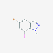 Picture of 5-Bromo-7-iodo-1H-indazole