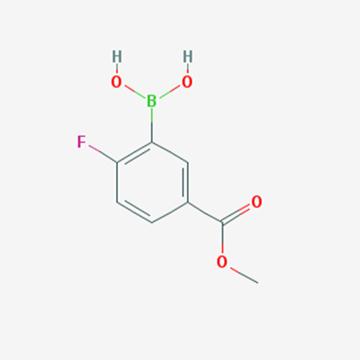 Picture of (2-Fluoro-5-(methoxycarbonyl)phenyl)boronic acid