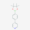 Picture of 4-(4-(4,4,5,5-Tetramethyl-1,3,2-dioxaborolan-2-yl)phenyl)pyridine