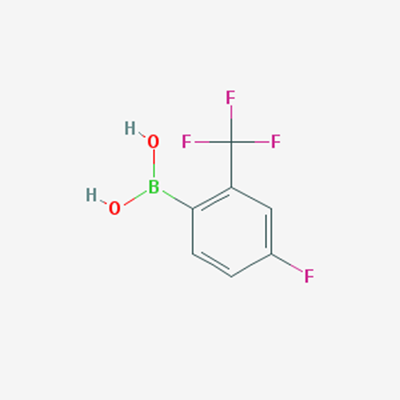 Picture of (4-Fluoro-2-(trifluoromethyl)phenyl)boronic acid