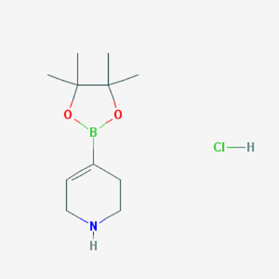 Picture of 4-(4,4,5,5-Tetramethyl-1,3,2-dioxaborolan-2-yl)-1,2,3,6-tetrahydropyridine hydrochloride