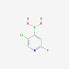 Picture of (5-Chloro-2-fluoropyridin-4-yl)boronic acid