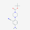 Picture of tert-Butyl 4-(4-amino-2-cyanophenyl)piperazine-1-carboxylate