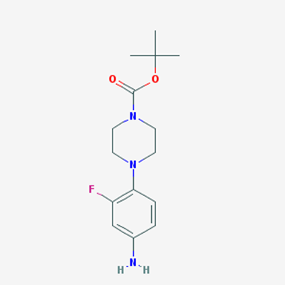 Picture of tert-Butyl 4-(4-amino-2-fluorophenyl)piperazine-1-carboxylate
