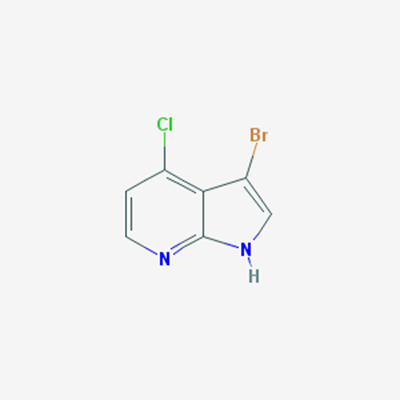 Picture of 3-Bromo-4-chloro-1H-pyrrolo[2,3-b]pyridine