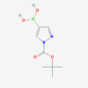 Picture of (1-(tert-Butoxycarbonyl)-1H-pyrazol-4-yl)boronic acid