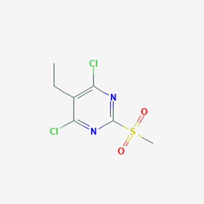 Picture of 4,6-Dichloro-5-ethyl-2-(methylsulfonyl)pyrimidine