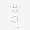 Picture of 2-(4-(Bromomethyl)-3-fluorophenyl)-4,4,5,5-tetramethyl-1,3,2-dioxaborolane