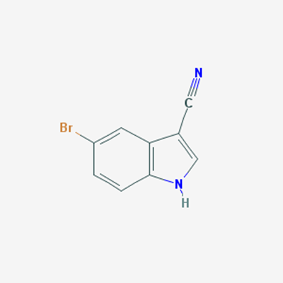 Picture of 5-Bromo-1H-indole-3-carbonitrile