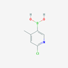 Picture of (6-Chloro-4-methylpyridin-3-yl)boronic acid