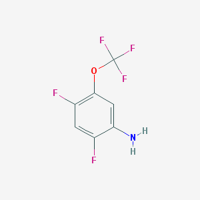 Picture of 2,4-Difluoro-5-(trifluoromethoxy)aniline