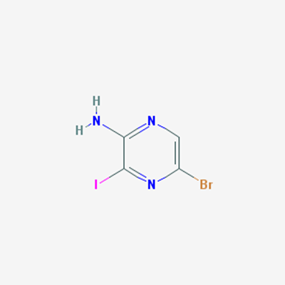 Picture of 5-Bromo-3-iodopyrazin-2-amine