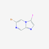 Picture of 6-Bromo-3-iodoimidazo[1,2-a]pyrazine